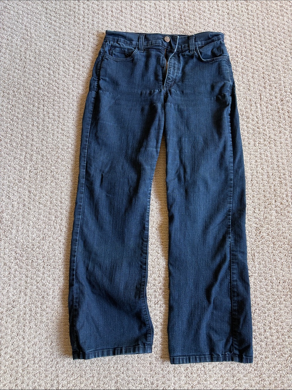 Women’s Dark Blue Straight Leg Bootcut Jeans